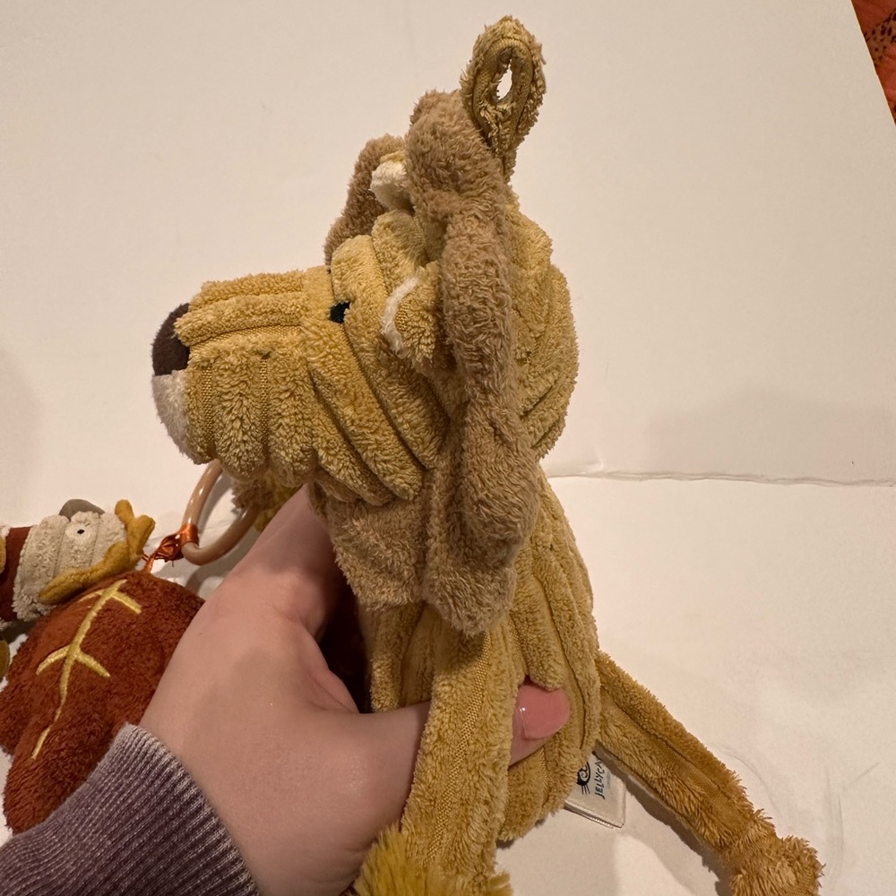 Jellycat Cordy lion for car seat jingle toy - Picture 2 of 4
